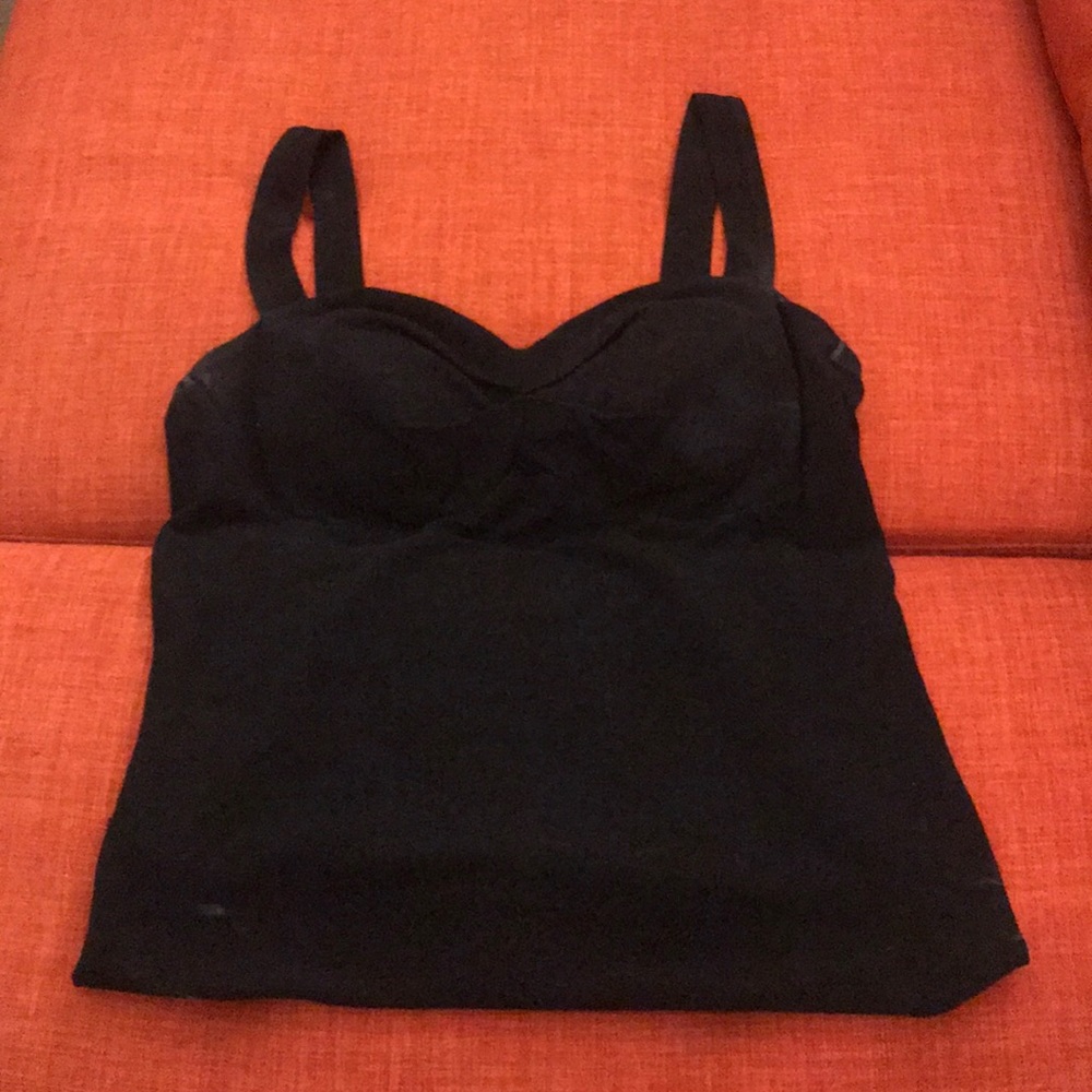 Foreign Exchange Fitter sweetheart neck tank